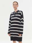 Tommy Hilfiger Kootud kleit WW0WW39931 Tumesinine Relaxed Fit XXS