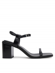 Calvin Klein Sandaalid Block Heel Sandal 75 Lth HW0HW02650 Must