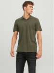 Jack & Jones Polo s&auml;rk Basic 12136516 Roheline Slim Fit