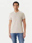 Tommy Jeans Polo s&auml;rk DM0DM20676 Beež Slim Fit