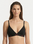 HUGO Bralette rinnahoidja 50557093 Must