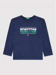 United Colors Of Benetton S&auml;rkpluus 3I1XG104D Tumesinine Regular Fit