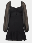 Gina Tricot Kokteilikleit 20005 Must Regular Fit