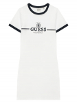 Guess Igap&auml;evane kleit J6GK26 KCQX1 Valge Slim Fit