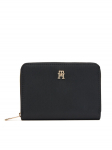 Tommy Hilfiger Rahakott Th Icon Med Za Nylon AW0AW17741 Must