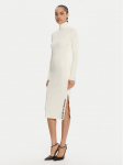 Elisabetta Franchi Kootud kleit AM-03S-56E2-V390 Ekr&uuml;&uuml;v&auml;rv Slim Fit