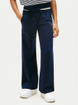 Tommy Hilfiger Dressip&uuml;ksid Script KG0KG08669 Tumesinine Wide Leg