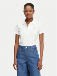 Tommy Jeans Polo s&auml;rk DW0DW22820 Kreemjas Regular Fit