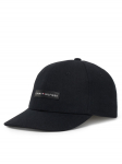 Tommy Hilfiger Nokam&uuml;ts Logo Patch Canvas Baseball Cap AM0AM14119 Must