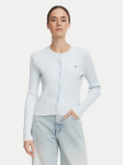 Tommy Jeans Kardigan DW0DW23458 Helesinine Regular Fit