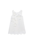 Abel & Lula Elegantne kleit 5055 Valge Regular Fit
