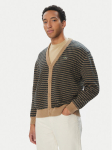 Lacoste Kardigan AH8567 Pruun Relaxed Fit