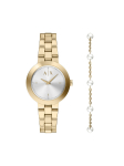 Armani Exchange Kella ja k&auml;ev&otilde;ru komplekt Jackie  AX7185SET Kuldne
