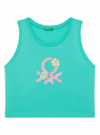 United Colors Of Benetton Top 3I1XCH01Z Roheline Relaxed Fit 160