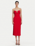 Elisabetta Franchi Kokteilikleit AB-769-51E2 Punane Regular Fit