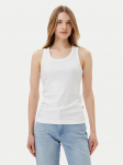 JOOP! Jeans Top Tunka 30046107 Valge Slim Fit
