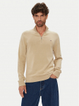 Tommy Jeans Kampsun DM0DM21654 Beež Slim Fit