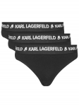 KARL LAGERFELD P&uuml;kste komplekt A1W47148 Must XS