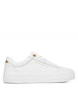 Tommy Hilfiger Tossud Th Foxing Platform Leather FW0FW09018 Valge
