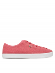 Tommy Hilfiger Tossud Washed Canvas Vulc Sneaker FW0FW08894 Roosa