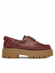 Tommy Jeans Poolsaapad Archive '01 Boat Shoe Leather EN0EN03003 Bordoopunane