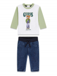 Guess Komplekti kuulub s&auml;rkpluus ja p&uuml;ksid I6RG17 K8HM4 V&auml;rviline Regular Fit 3_6M