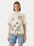 Just Cavalli T-s&auml;rk 80PAHE08 CJ118 Valge Regular Fit S