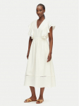 Tommy Hilfiger Suvekleit WW0WW51049 Valge Regular Fit