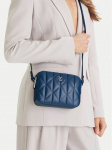 Calvin Klein K&auml;ekott Quilted Double Zip Camera Bag LV04F3328G Sinine