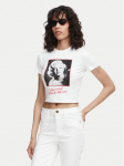 Guess T-s&auml;rk W6YI64 K6710 Valge Regular Fit