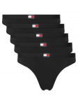 Tommy Hilfiger Stringide komplekt UW0UW05642 Must