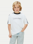 Calvin Klein Jeans T-s&auml;rk LVCKSJA01B Valge Regular Fit