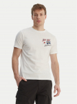 Napapijri T-s&auml;rk S-Mahsa NP0A4FZB Valge Regular Fit
