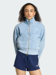 adidas Teksajakk Firebird KQ6492 Sinine Slim Fit