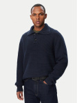 Calvin Klein Kampsun LV04LH311G Tumesinine Regular Fit