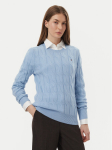 Tommy Hilfiger Kampsun WW0WW43586 Helesinine Regular Fit