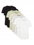 Only & Sons T-s&auml;rkide komplekt Jeff 22034804 V&auml;rviline Regular Fit