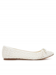 TWINSET Baleriinad 251TGT030 Valge