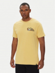 DC Shoes T-s&auml;rk ADYZT05460 Kollane Regular Fit