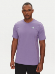 adidas T-s&auml;rk Earth Day Graphic JI6757 Lilla Regular Fit