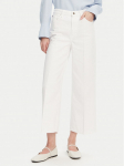 Tommy Hilfiger Teksad WW0WW44363 Valge Wide Leg