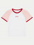 Guess T-s&auml;rk J4YI15 K6YW4 Valge Boxy Fit