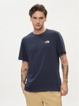 The North Face T-s&auml;rk Simple Dome NF0A87NG Tumesinine Regular Fit S