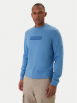 Napapijri Pikkade varrukatega T-s&auml;rk S-Box Logo NP0A8BC5 Sinine Regular Fit