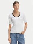 Calvin Klein Jeans T-s&auml;rk LV047F247G Valge Slim Fit