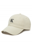 Calvin Klein Jeans Nokam&uuml;ts Embroidered Monogram Cap LV04K5024G Valge
