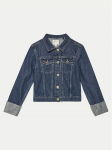 Guess Teksajakk J5RL03 D5D90 Tumesinine Regular Fit