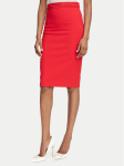Elisabetta Franchi Pliiatsseelik GO-223-66E2-V320 Punane Slim Fit