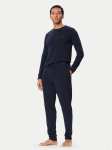 Tommy Hilfiger Pidžaama UM0UM04006 Tumesinine Slim Fit