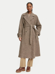 Weekend Max Mara Villane mantel Tema 2625016042 Pruun Regular Fit
